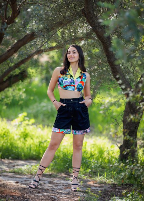 Des Collection 'Bee's Dream' shorts for women